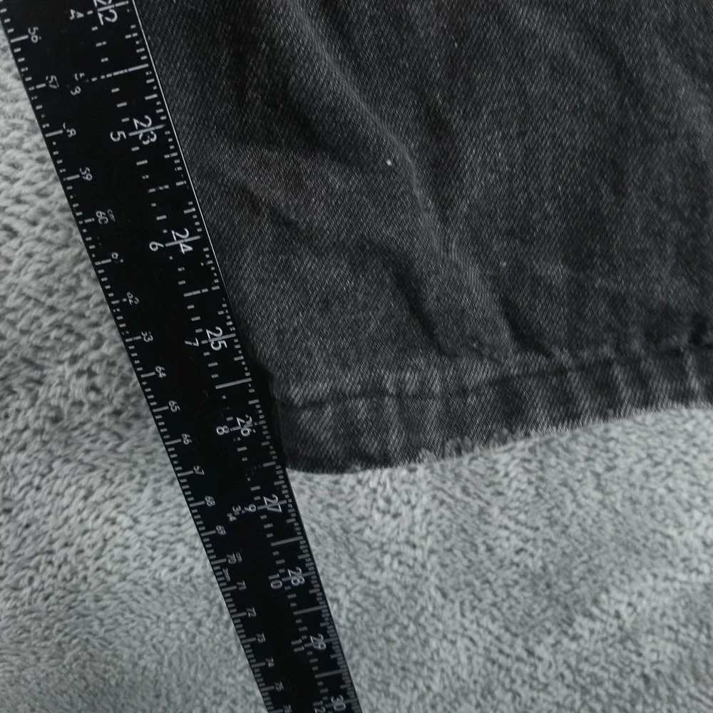 VTG Levis 505 Jeans Mens 36x30 Gray Regular Straight‎ Charcoal Wash Denim Casual